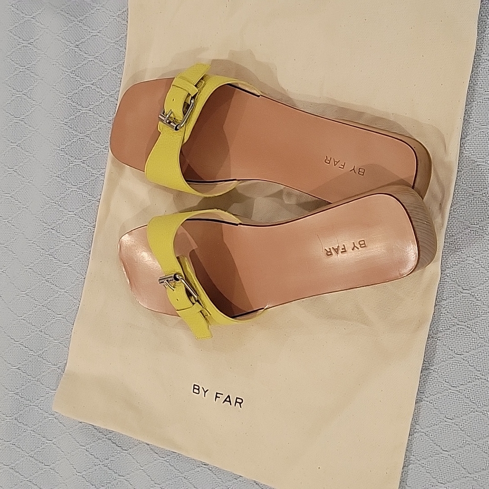 By Far Wood Yellow Slides